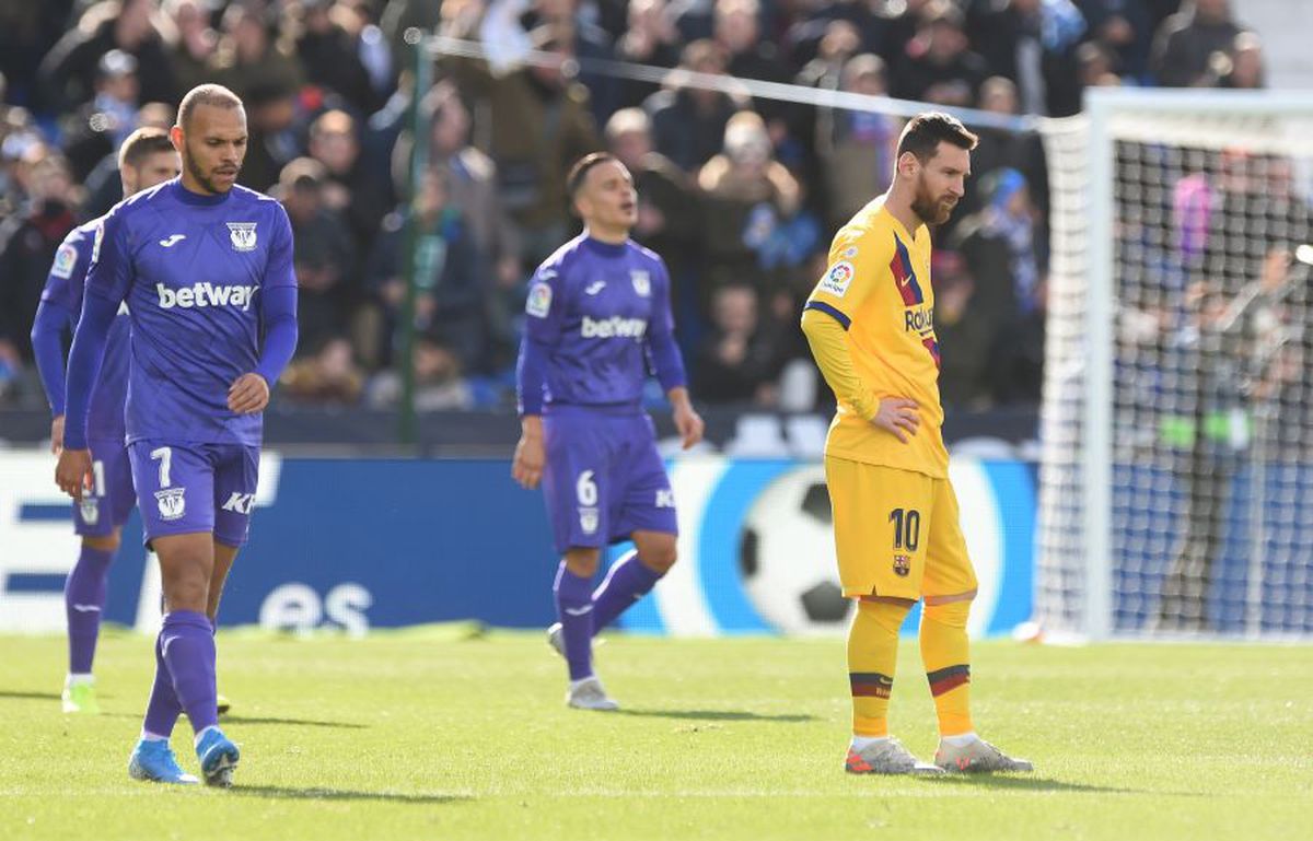 LEGANES - BARCELONA 1-2 //  FOTO + VIDEO Barcelona, victorie chinuită cu ultima clasată! Golul decisiv marcat după o fază controversată