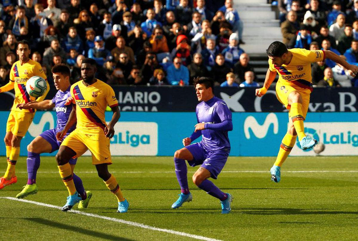 LEGANES - BARCELONA 1-2 //  FOTO + VIDEO Barcelona, victorie chinuită cu ultima clasată! Golul decisiv marcat după o fază controversată