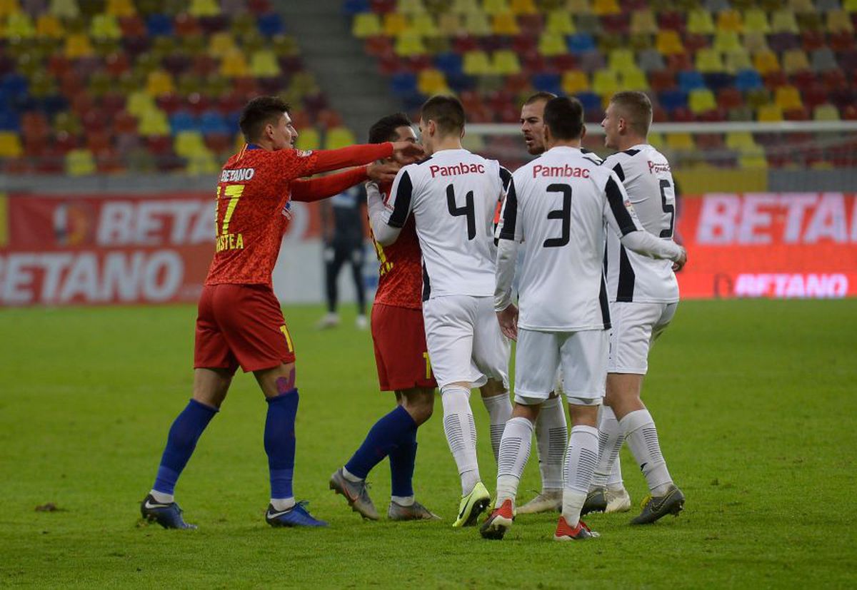 FCSB - ASTRA // Momente de panică pe Arena Națională: Harlem Gnohere, KO după un duel cu David Lazar!