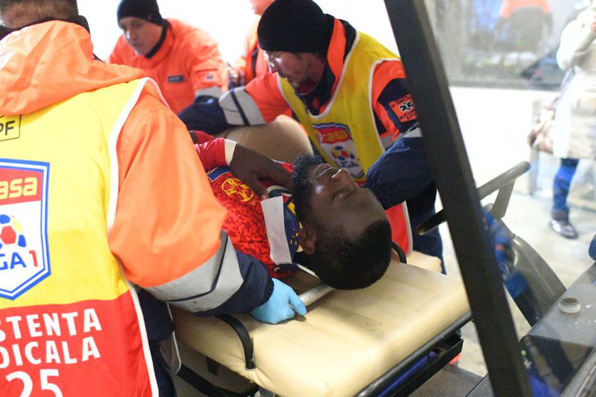 FCSB - ASTRA 1-3 // FOTO Mesajul lui Harlem Gnohere după accidentarea suferită cu Astra » Ce a postat atacantul la miezul nopții