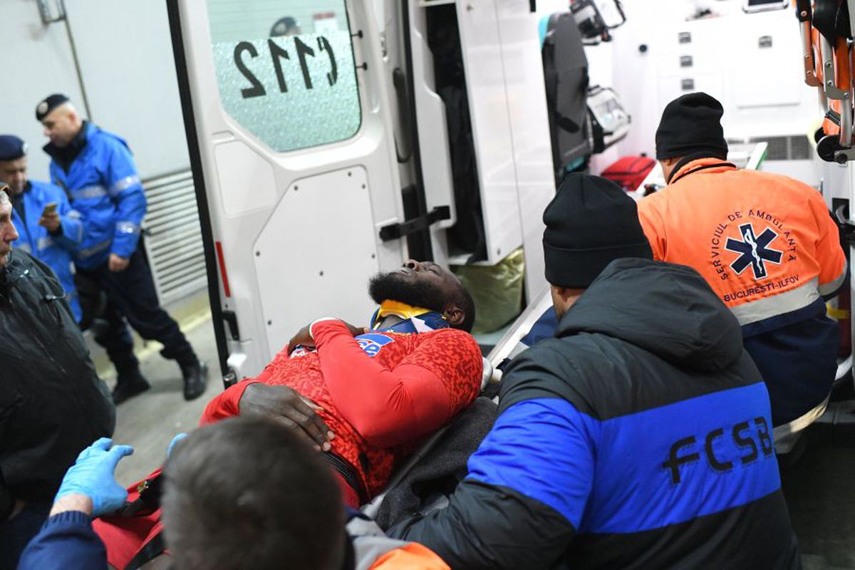 FCSB - ASTRA 1-3 // FOTO Mesajul lui Harlem Gnohere după accidentarea suferită cu Astra » Ce a postat atacantul la miezul nopții