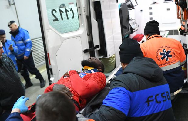 FCSB - ASTRA // Momente de panică pe Arena Națională: Harlem Gnohere, KO după un duel cu David Lazar!