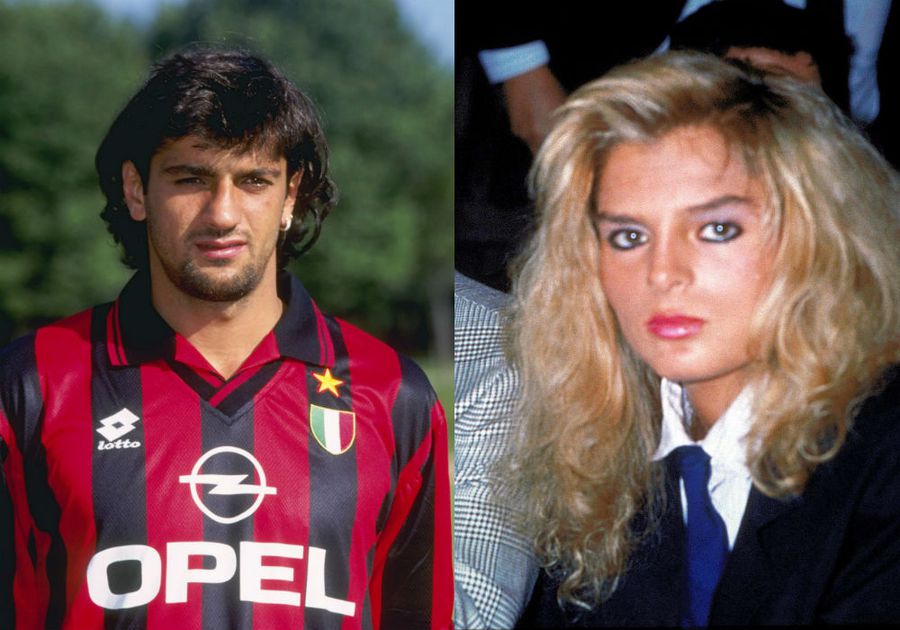 Lentini și Rita, fosta soție a lui Schillaci Lentini și Rita, fosta soție a lui Schillaci