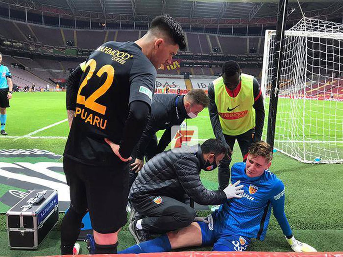 Silviu Lung jr, accidentare în Galatasaray - Kayserispor