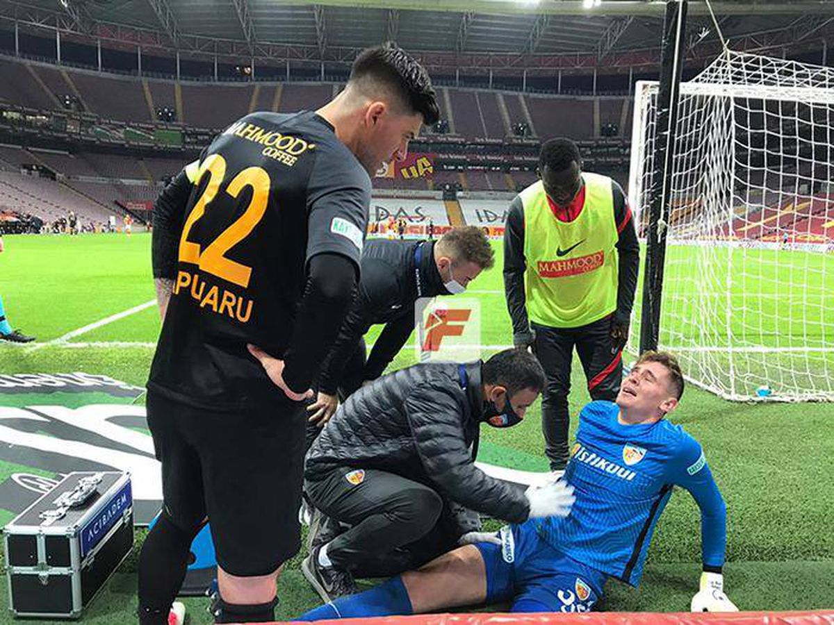 Silviu Lung jr, accidentare în Galatasaray - Kayserispor