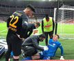 Silviu Lung jr a fost schimbat în minutul 46 al meciului dintre Galatasaray și Kayserispor, după ce reușise o repriză fabuloasă. Doctorii nu l-au mai lăsat să continue! Foto: Fanatik.com.tr