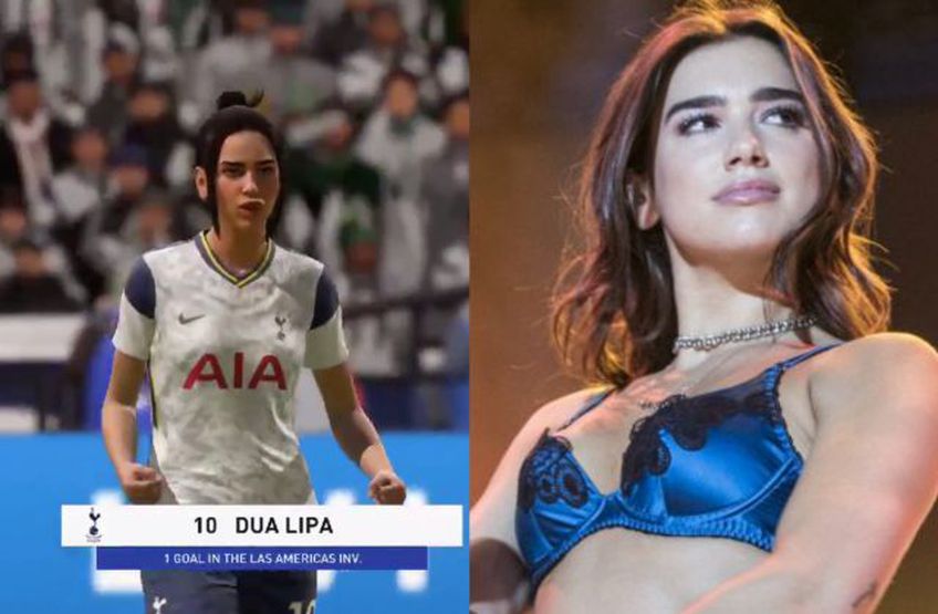 Gamerii sunt furioși după apariția cântăreței Dua Lipa în FIFA 21.
