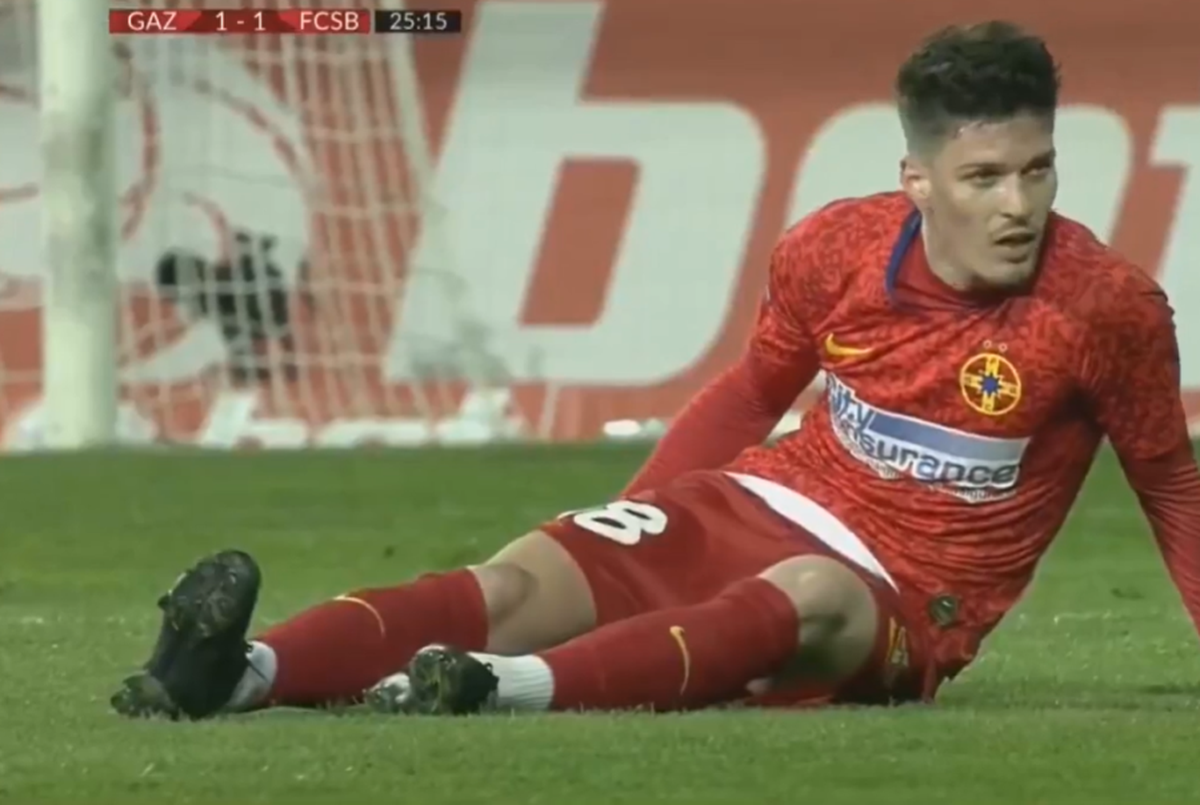 UPDATE // Vești proaste pentru FCSB! Dennis Man și Florin Tănase s-au accidentat cu Gaz Metan