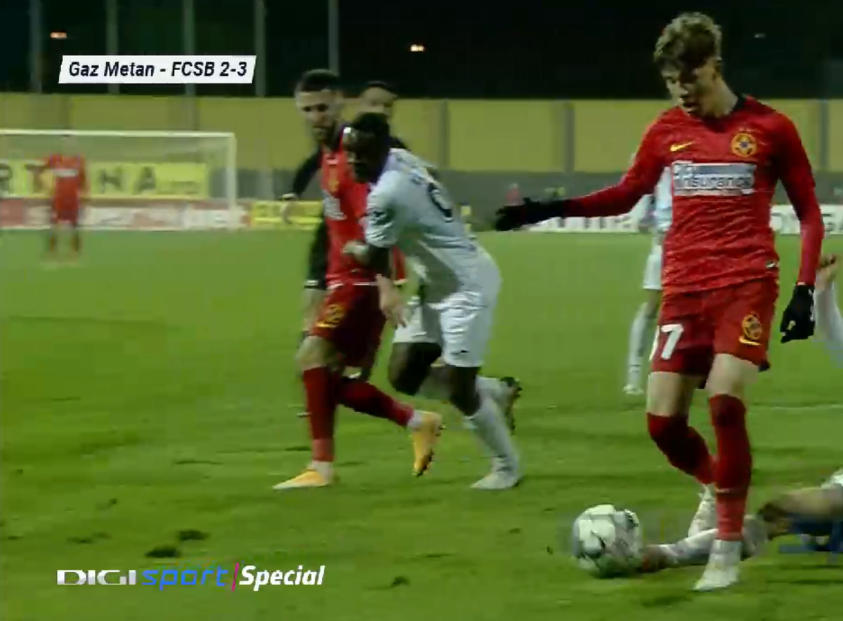 Reacție furioasă după penalty-ul inventat care a decis Gaz Metan - FCSB: „Ne-au furat! Ce să mai zici?!” + analiza lui Ion Crăciunescu