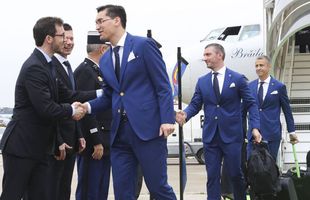 Șefii FRF au zburat după selecționer! » Răzvan Lucescu, surprins în Grecia alături de Burleanu și Stoichiță