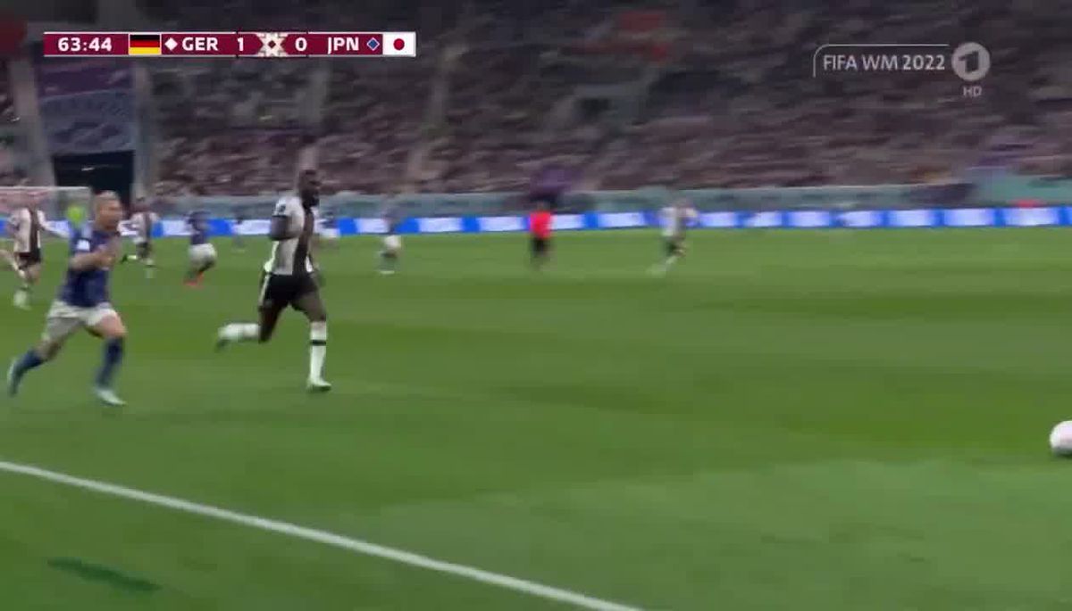 Rudiger, gest nesportiv cu Japonia