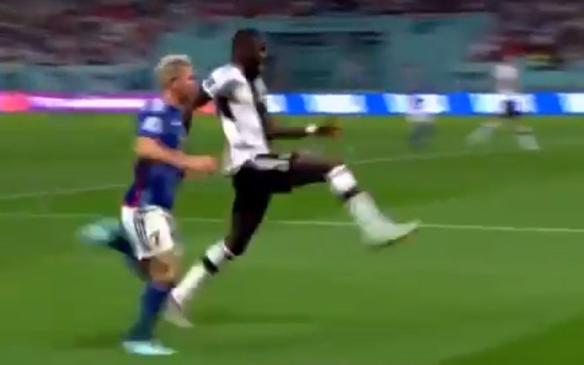 Rudiger, gest nesportiv cu Japonia