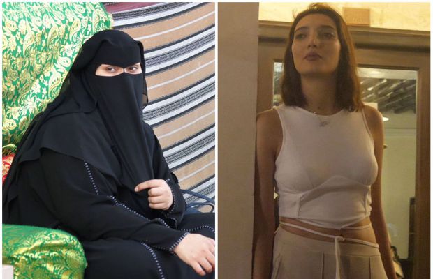 Mondialul a schimbat regulile în Qatar » Fotbalul pune Hijab, Burka și Niqab lângă fustă-mini și buricul gol. Fotografia grăitoare surprinsă în Piața Veche