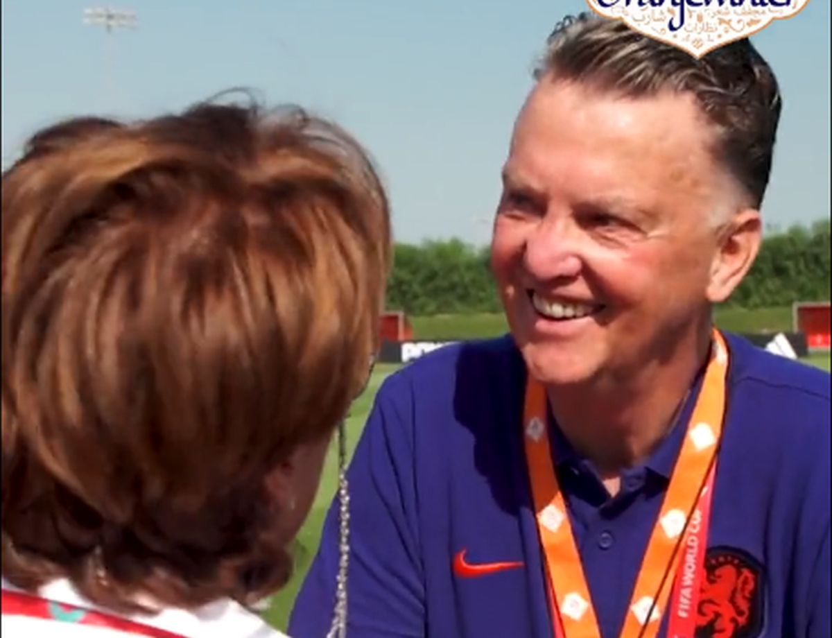 Louis van Gaal și soția Truus