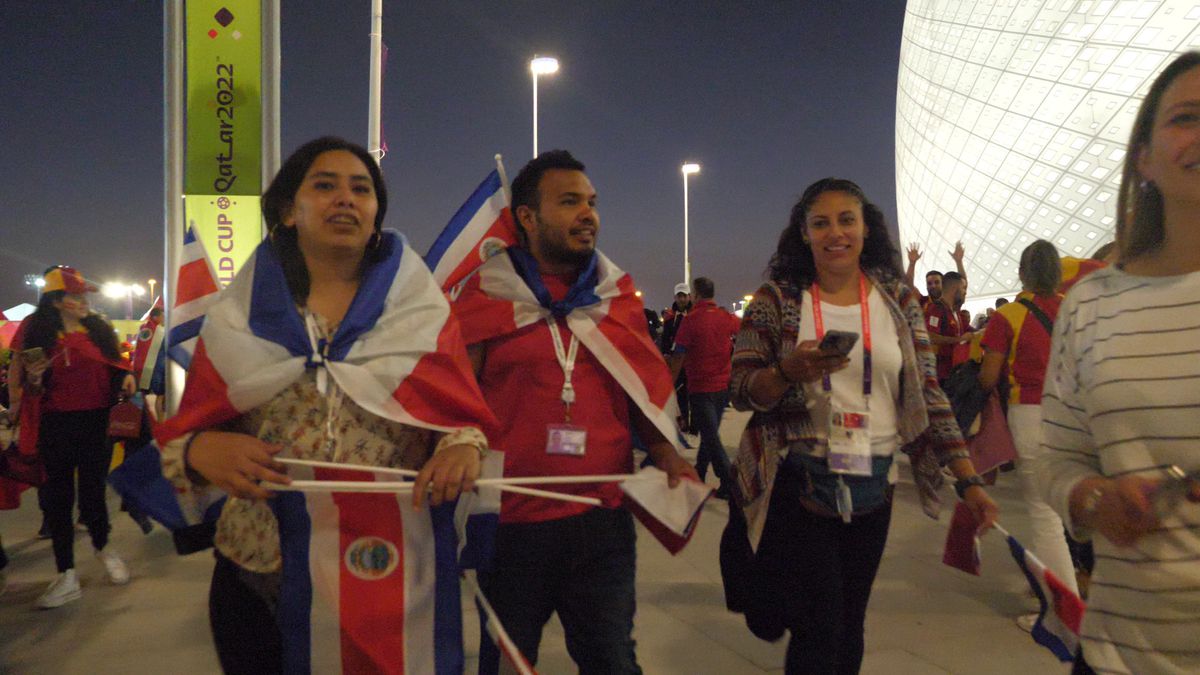 Imagine inedită surprinsă de reporterii GSP înainte de Spania - Costa Rica » Condiții de lux la masa presei