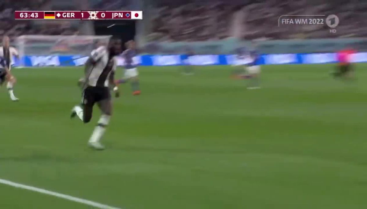 Rudiger, gest nesportiv cu Japonia