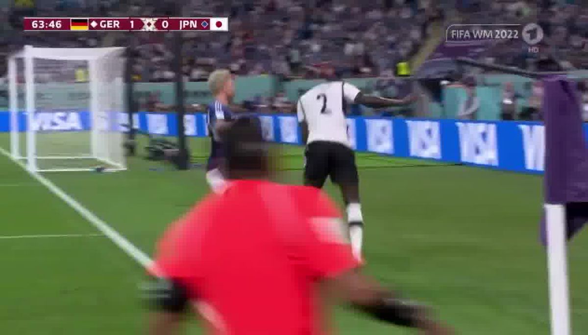 Rudiger, gest nesportiv cu Japonia