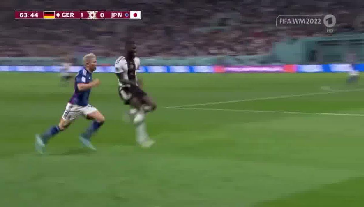 Rudiger, gest nesportiv cu Japonia