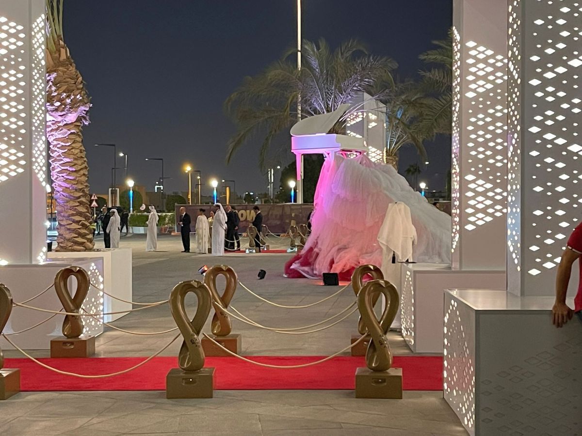 Imagine inedită surprinsă de reporterii GSP înainte de Spania - Costa Rica » Condiții de lux la masa presei