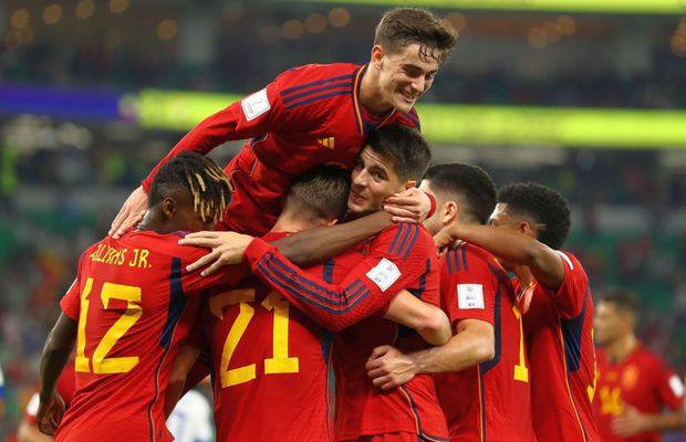 Reporterii GSP au fost pe stadion la Spania - Costa Rica » „Furia Roja”, start dezlănțuit la CM 2022: 7-0