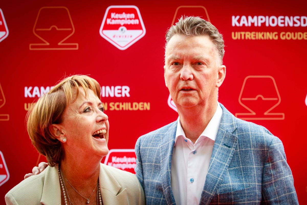 Louis van Gaal și soția Truus