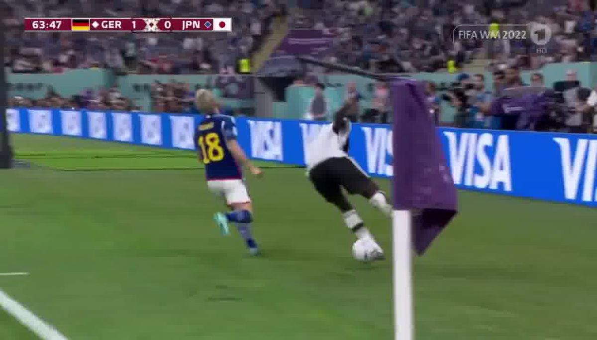 „Și-a bătut joc de adversar?” » Bild îl acuză pe Rudiger de un gest penibil făcut în fața eroului Japoniei