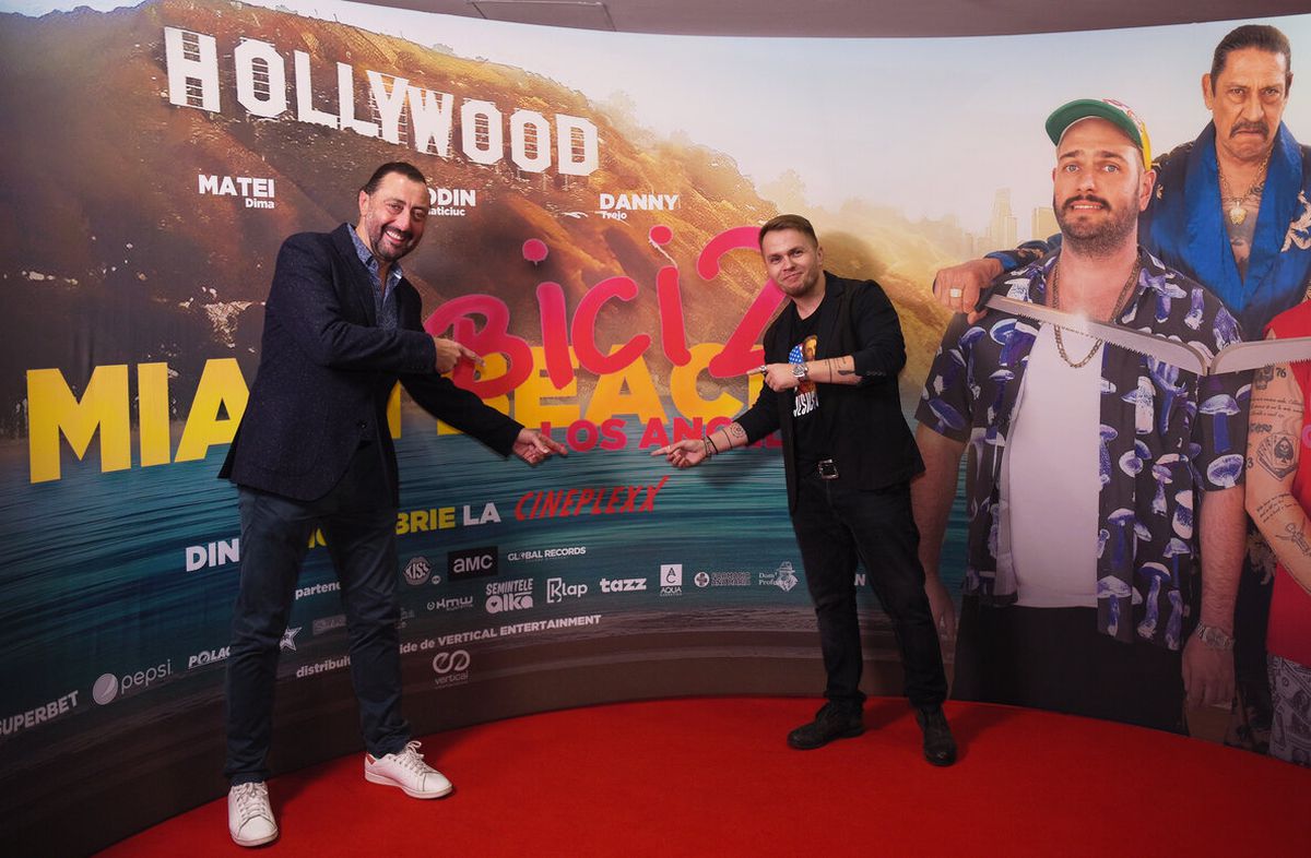 Cristi Borcea și Nadia Comăneci, roluri-cheie în filmul Miami Bici 2 » Unde a filmat fostul acționar de la Dinamo