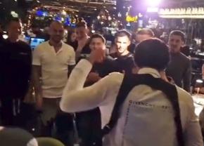 „400 de euro de la Ianis!” » Dedicație specială la petrecerea de calificare: „Nu știu ce v-a făcut Hagi...”