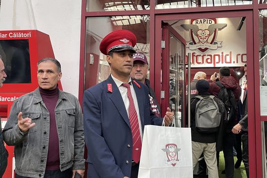 Foto: Deschidere Fan Shop Rapid- Gara de Nord
