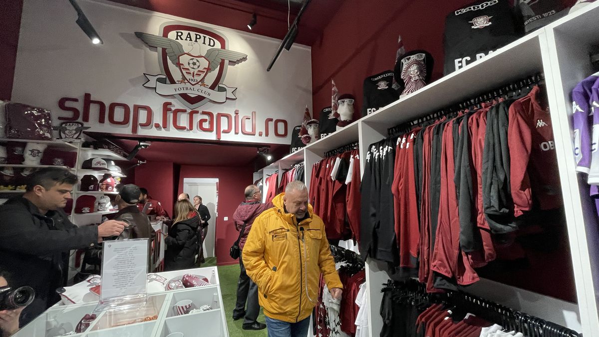 Deschidere magazin Rapid - Gara de Nord