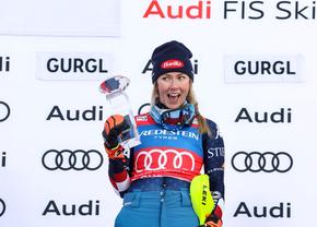 Mikaela Shiffrin, pe drumul spre victoria cu numărul 100 în Cupa Mondială » S-a impus în Austria și speră să sărbătorească acasă cifra legendară