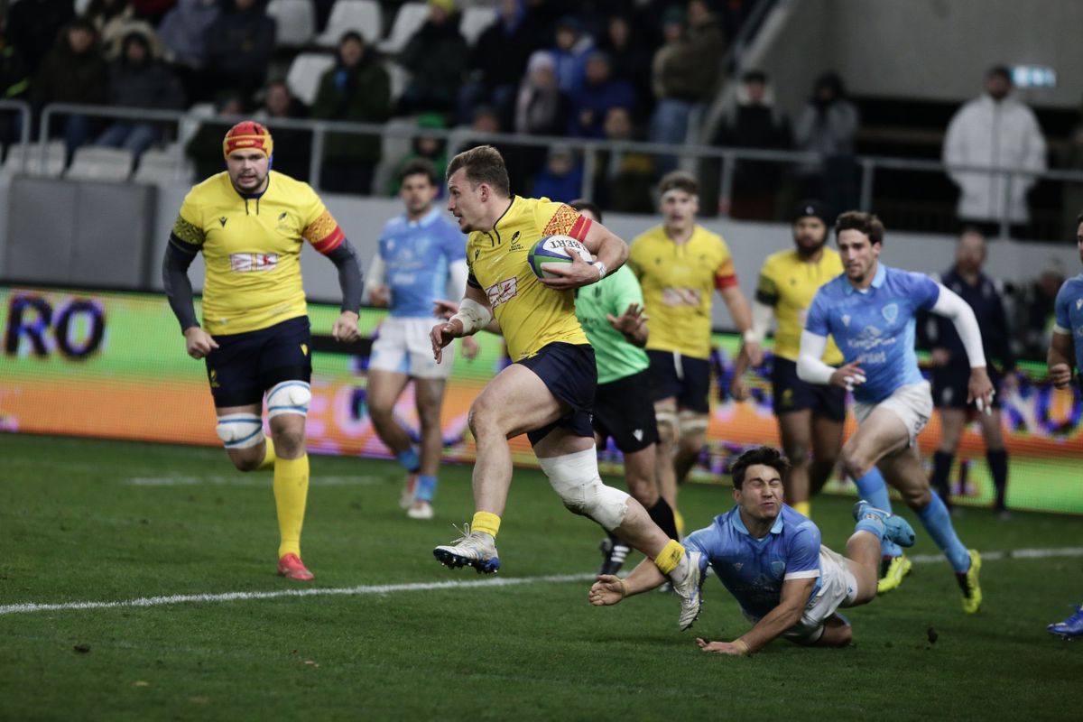 Rugby: România a pierdut meciul test cu Uruguayul (21-23)