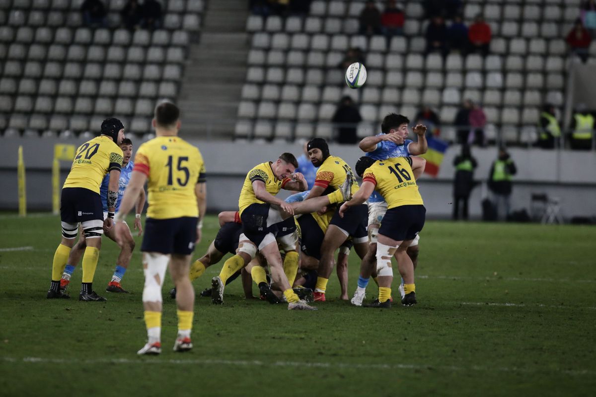 Rugby: România a pierdut meciul test cu Uruguayul (21-23)