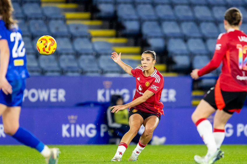 Bizet Ildhusoy a închis tabela în meciul Manchester United - Leicester 2-0 / Foto: Imago