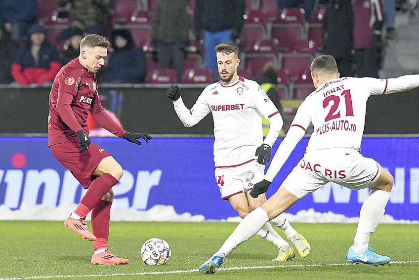 CFR Cluj - Rapid 1-1 // foto: Imago Images