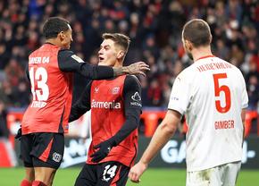 În minutul 30, Leverkusen era condusă acasă cu 0-2. A urmat „uraganul”