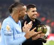 Rodri și-a prezentat Balonul de Aur de față cu Radu Drăgușin: spectacol pe Etihad