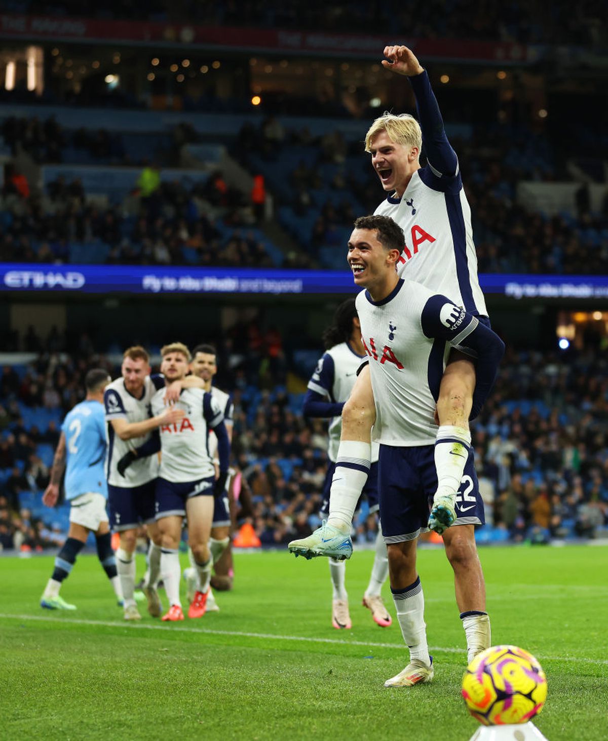 Manchester City - Tottenham 0-4 » Echipa lui Radu Drăgușin s-a impus categoric pe Etihad și i-a provocat campioanei Angliei a 3-a înfrângere consecutivă în Premier League