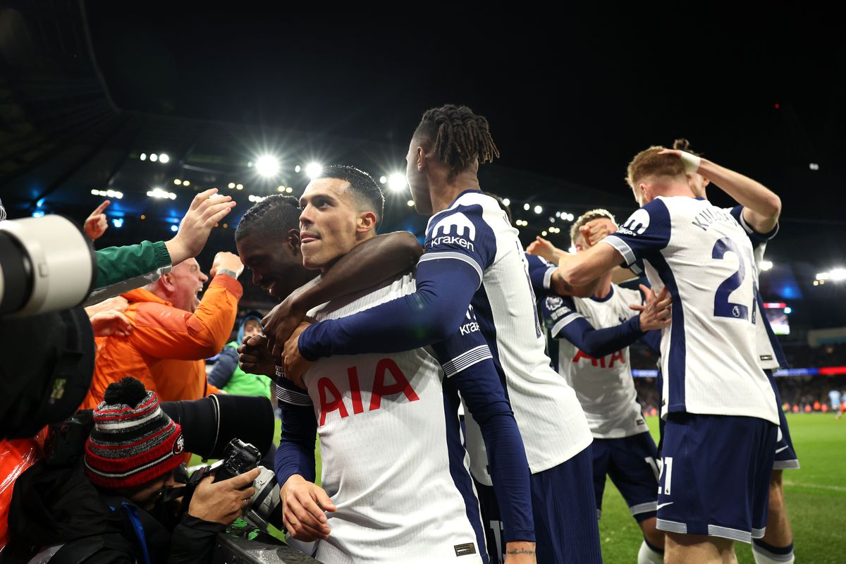 Manchester City - Tottenham 0-4 » Echipa lui Radu Drăgușin s-a impus categoric pe Etihad și i-a provocat campioanei Angliei a 3-a înfrângere consecutivă în Premier League