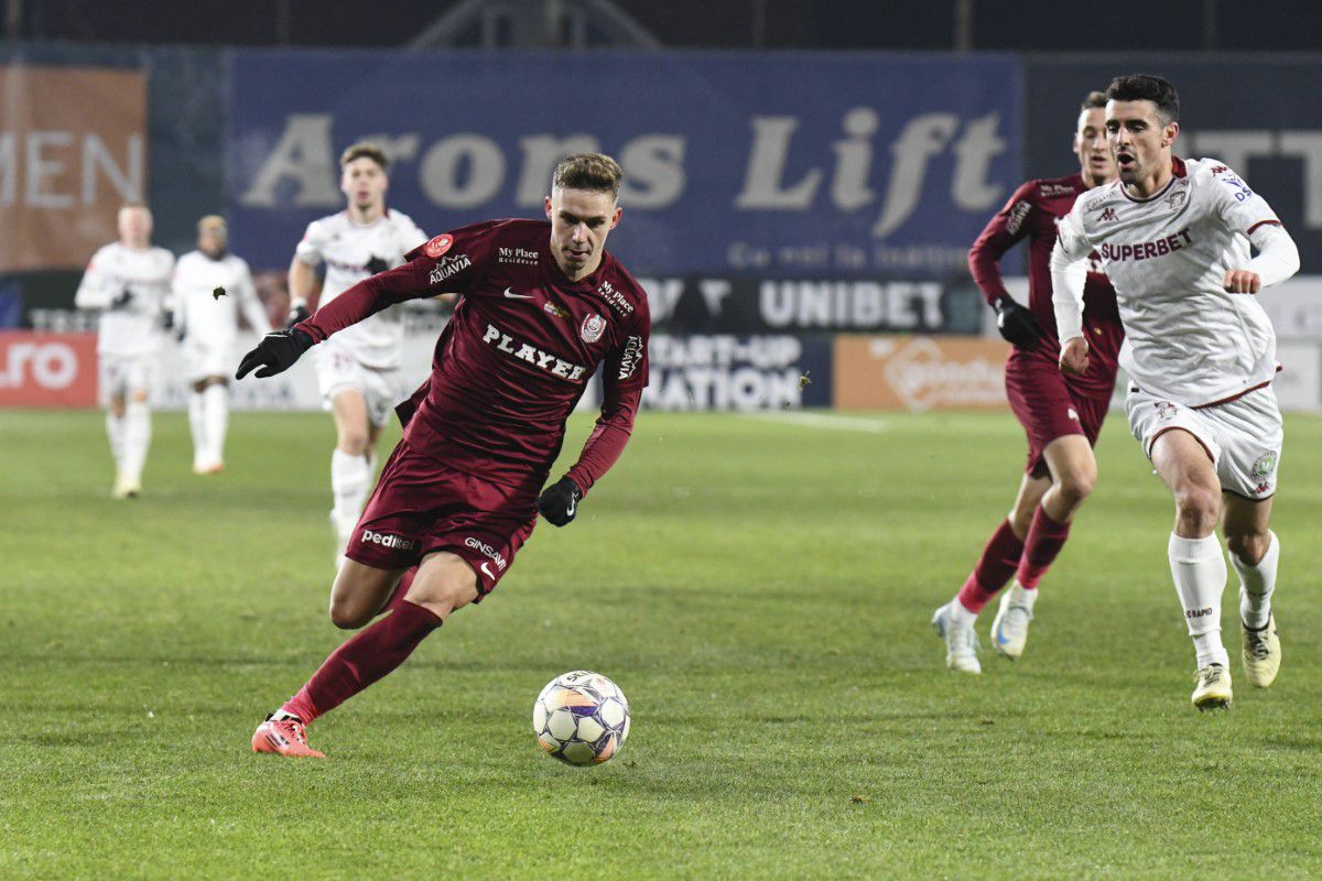 CFR Cluj - Rapid 1-1 în etapa 17 din Superligă