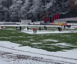 Start amânat cu o oră în Liga 2, la Reșița! Ultrașii au pus și ei mâna pe lopeți. Detalii și imagini de la stadion