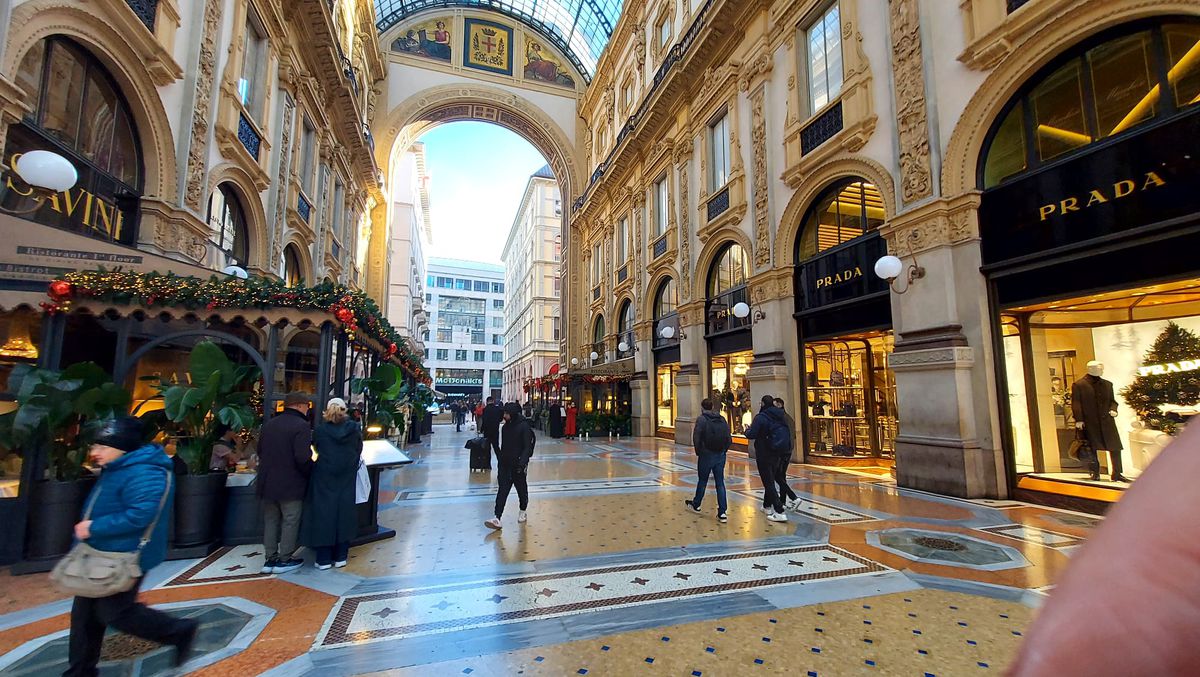 Imagini din Milano înainte de Inter - AC Milan