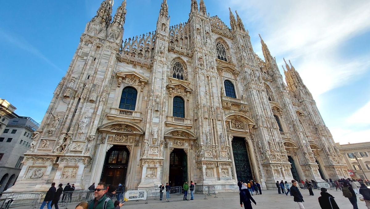 Imagini din Milano înainte de Inter - AC Milan