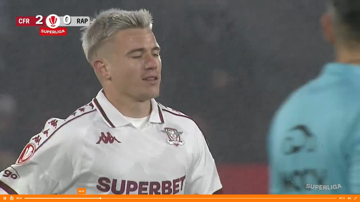 Rapidistul luat în colimator de Ovidiu Herea: „N-ai arătat nimic! De ce să fii nemulțumit?”