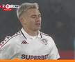 Claudiu Petrila, nemulțumit după ce a fost schimbat în CFR - Rapid // FOTO: captură Orange Sport
