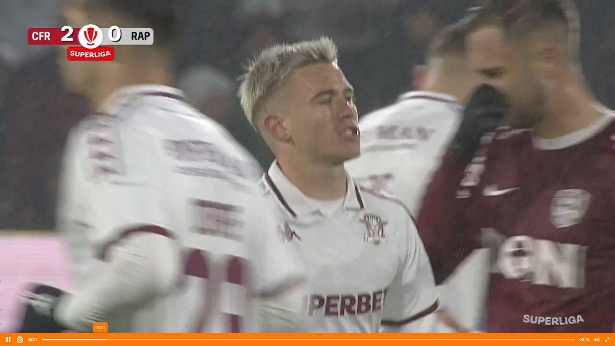 Rapidistul luat în colimator de Ovidiu Herea: „N-ai arătat nimic! De ce să fii nemulțumit?”