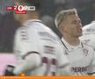 Claudiu Petrila, nemulțumit după ce a fost schimbat în CFR - Rapid // FOTO: captură Orange Sport
