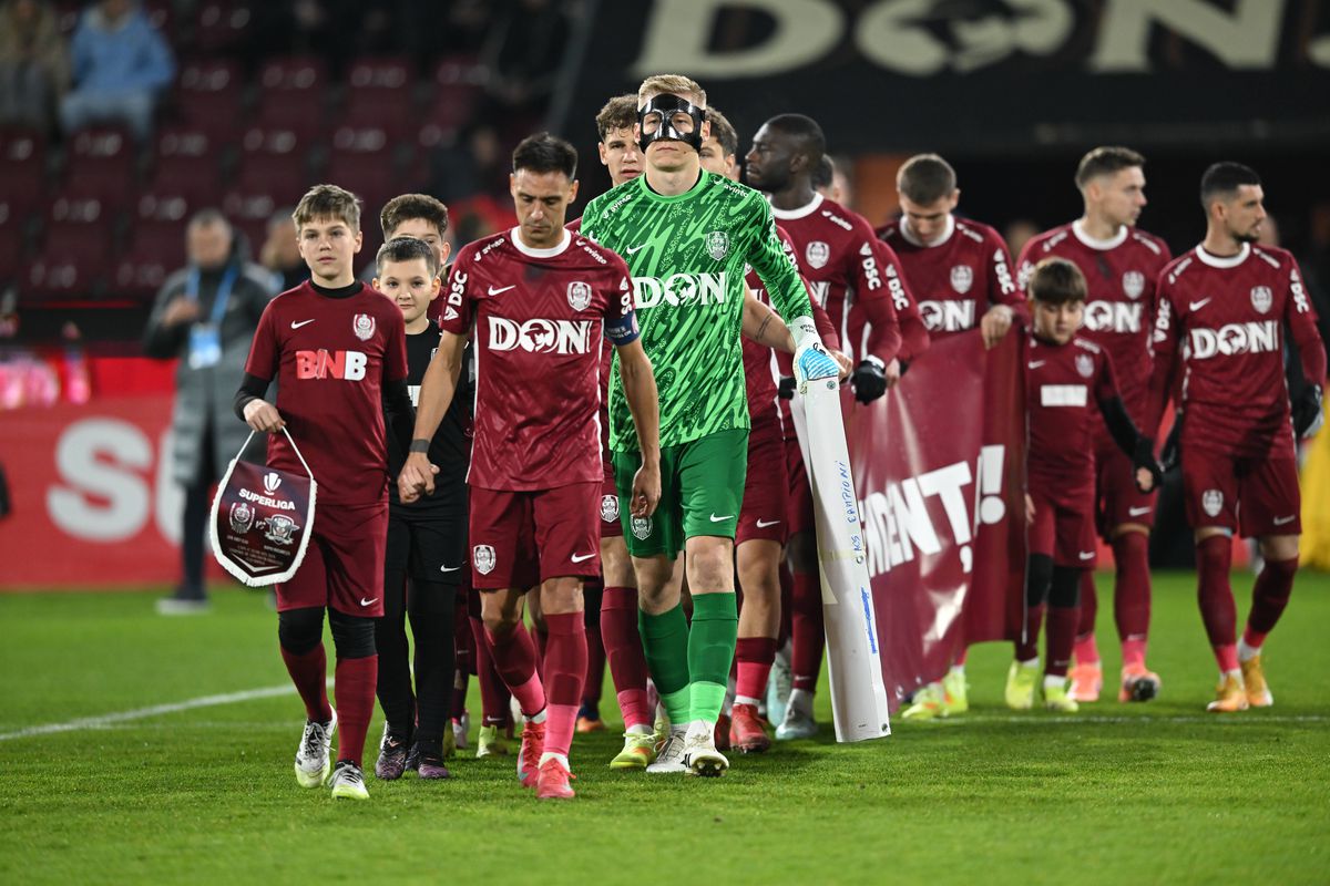 CFR Cluj - Rapid, etapa 17 din Superliga