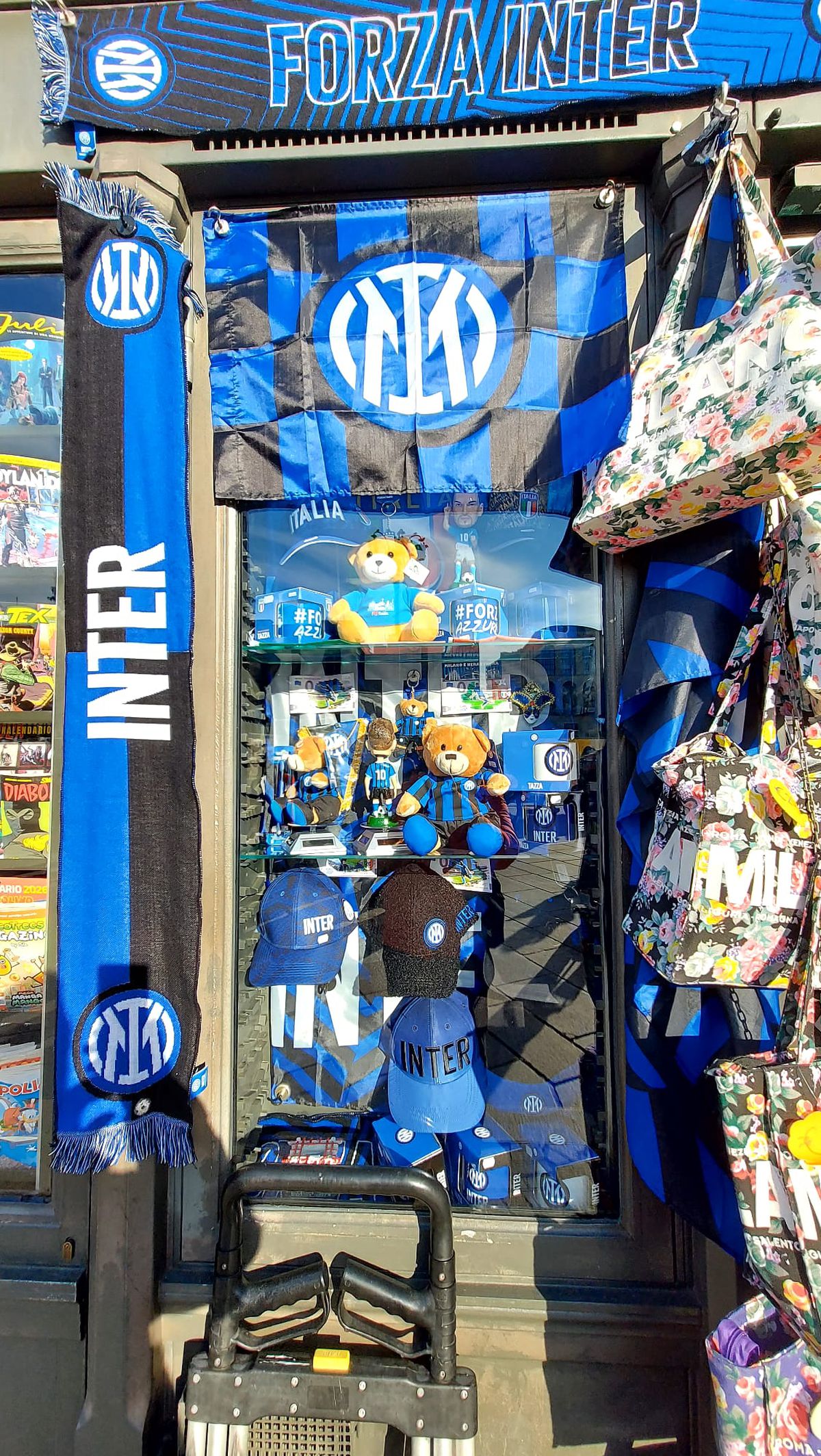 Imagini din Milano înainte de Inter - AC Milan