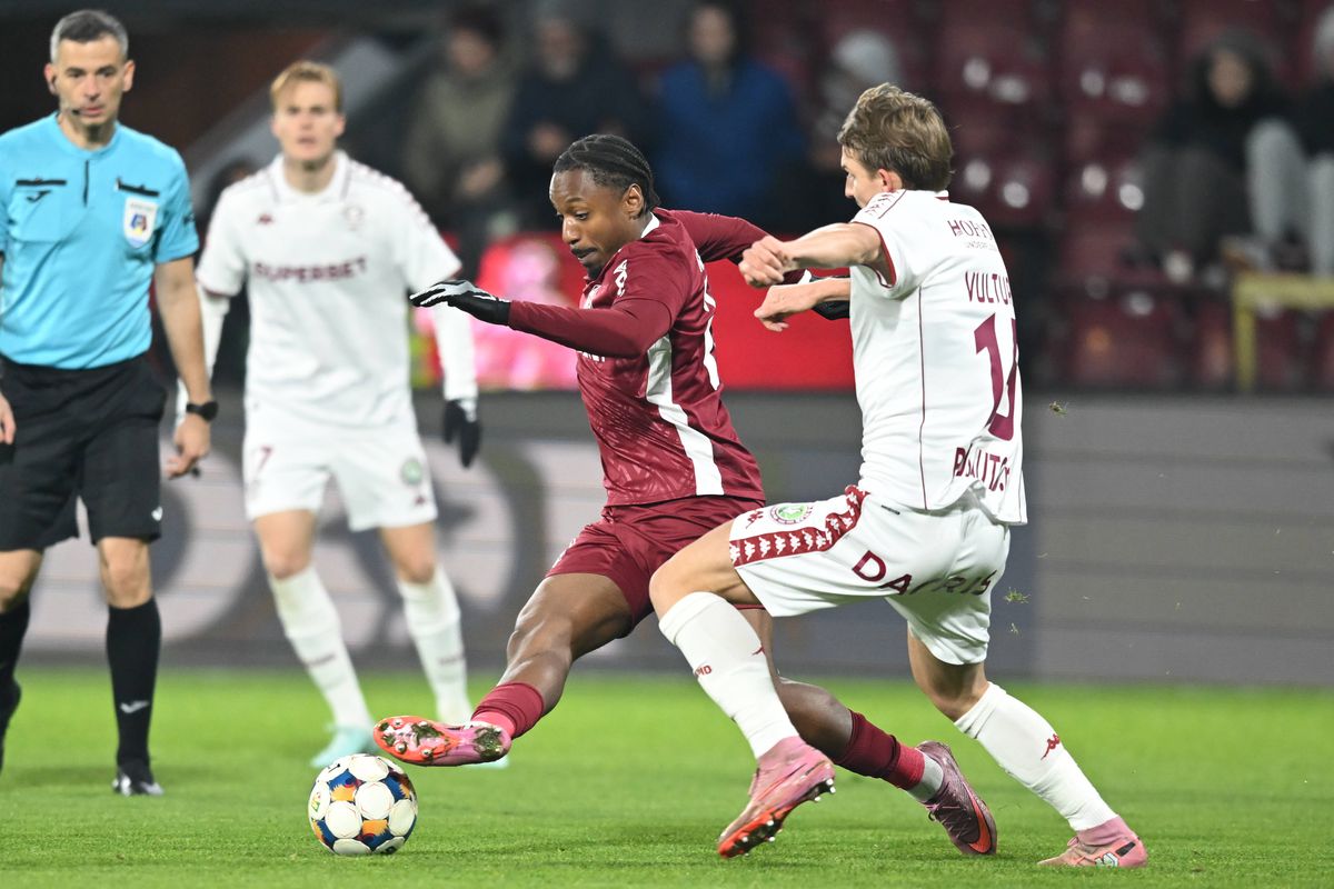 CFR Cluj - Rapid, etapa 17 din Superliga